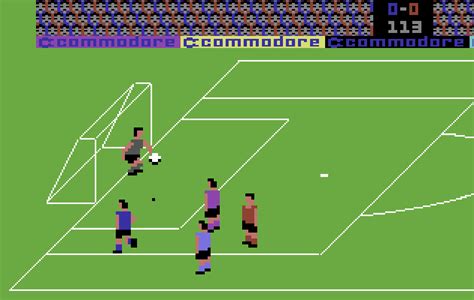 International Soccer (1983, Commodore 64) - GameTripper review