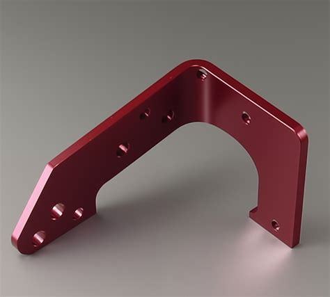 finalizing  metal bracket design