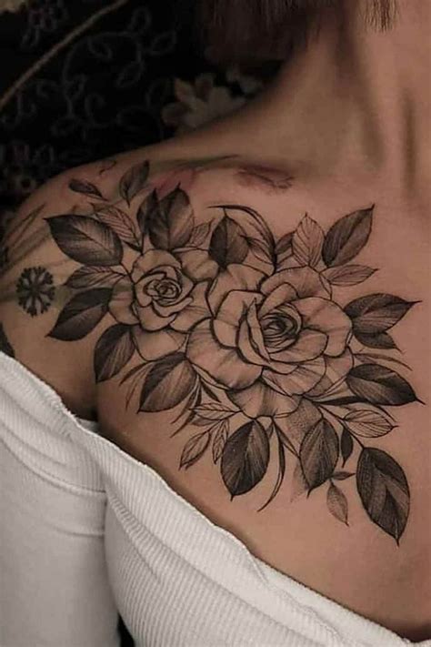 Pin on Tatuaże | Shoulder tattoos for women, Chest tattoos for women ...