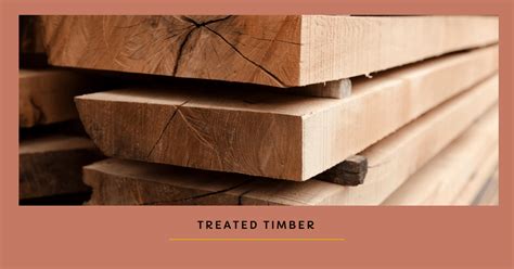 treated  untreated wood