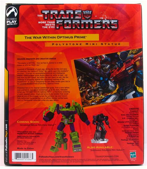 Palisades War Within Optimus Prime Statue - Reflector @ TFW2005