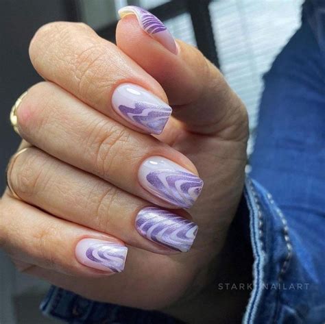 Pin by Ирина on Маникюр | Purple nails, Manicure, Nail varnish