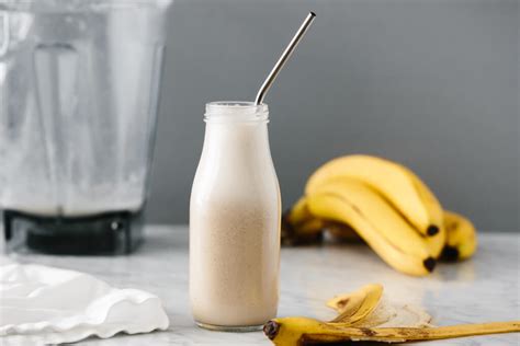 banana milk vegan dairy  downshiftology