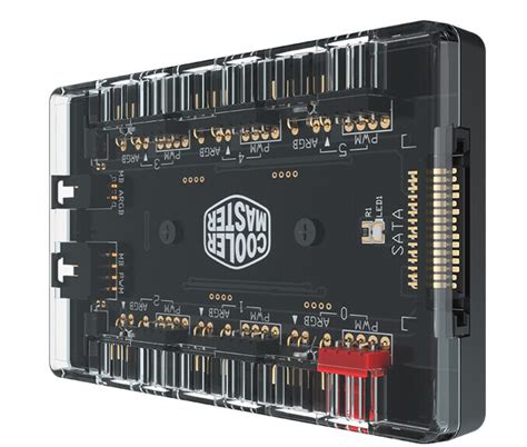 Концентратор Cooler Master MasterFan ARGB + PWM Hub превращает один ...