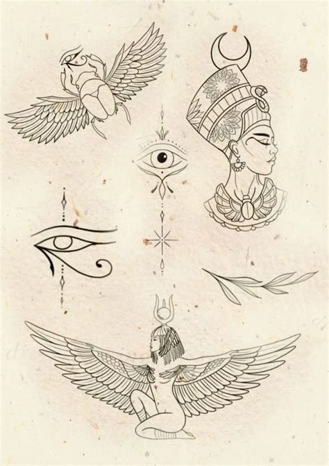 by stephanie on tatouage | Egypt tattoo, Egyptian tattoo, Nefertiti ...