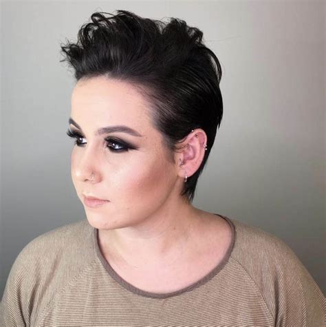 Penteados Com Topete Para Cabelos Curtos - Penteados para cabelos curtos: 29 looks | Beleza Incrível