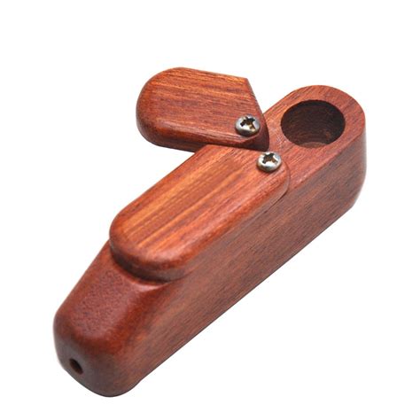 Wooden Smoking Pipe With Storage | LOOKAH