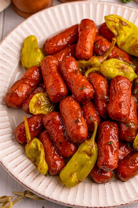 Incredible - Slow Cooker Mississippi Lil Smokies combine the classic