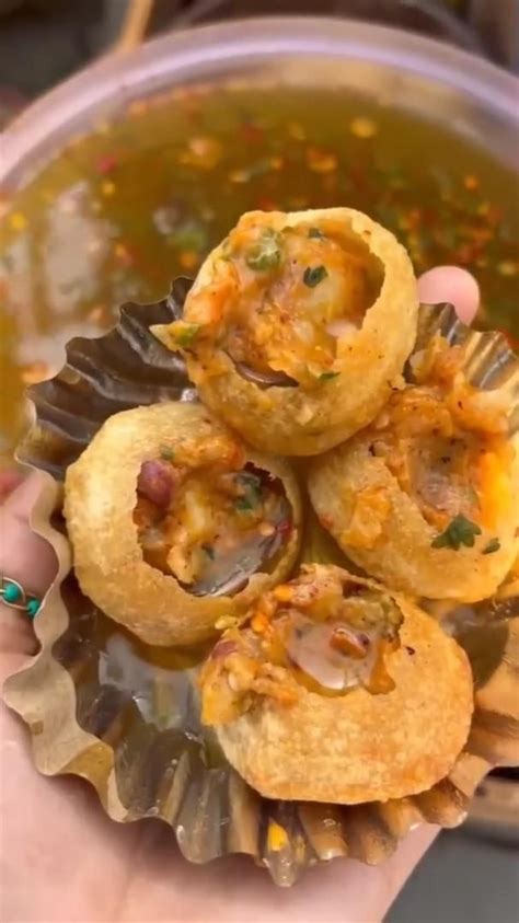 Pani Puri😋🤤 - Indian Street Food - - Street food #Shorts