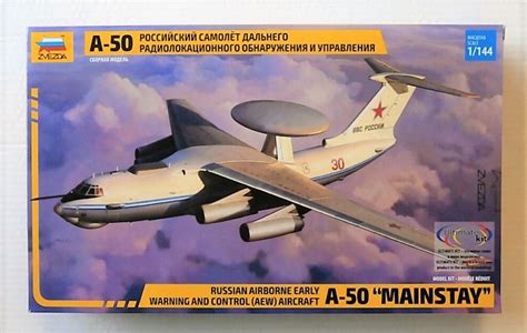 ZVEZDA MODELS | ZVEZDA MODELS 7024 BERIEV A-50 MAINSTAY RUSSIAN ...