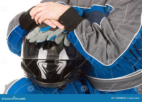racing driver  helmet stock photo image  helmet