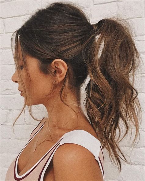 High + Pony #Ponytail #Hairstyle #HighPony #Curls #Mariannahewitt ...