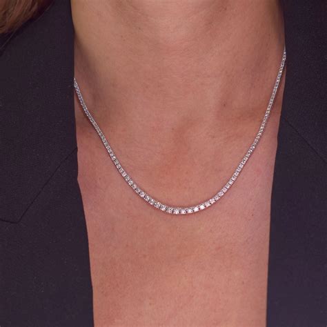 necklaces white gold necklaces gemsquar discover  unique