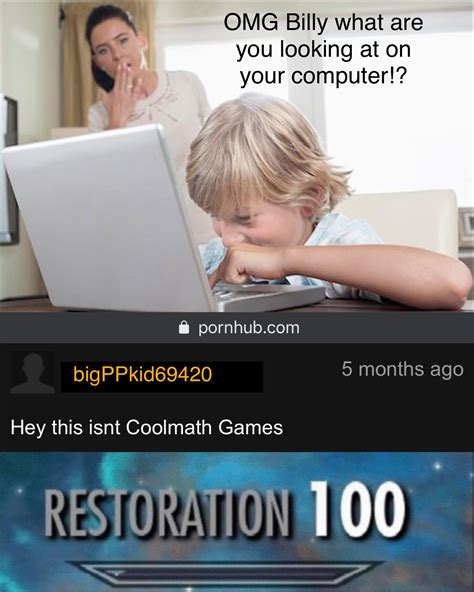 Mom I swear I thought it was Coolmath games : r/dankmemes