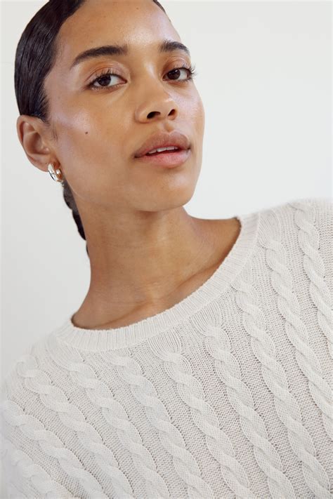 Noma Cable Knit Dress, cream – ALMADA LABEL