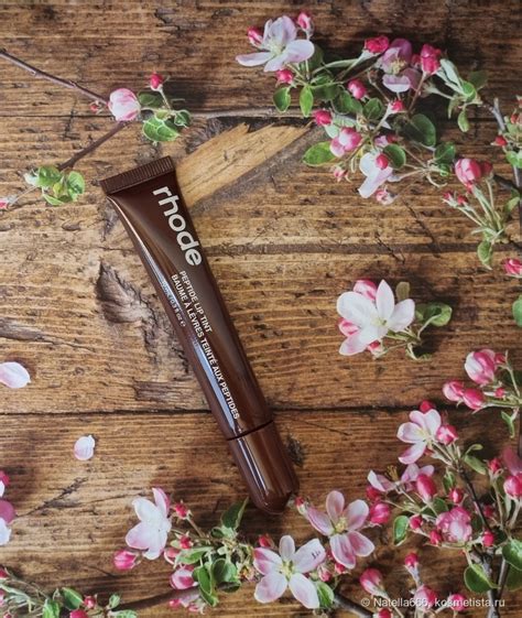 Самый хайповый бальзам для губ Rhode Peptide Lip Tint Baume Espresso ...
