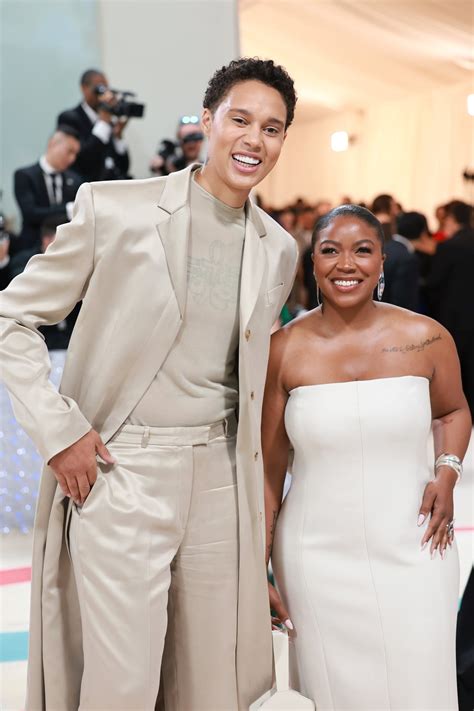 Brittney Griner and Wife Cherelle Attend Met Gala 2023 | PS UK Celebrity