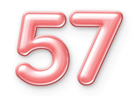 number balloon pink  png