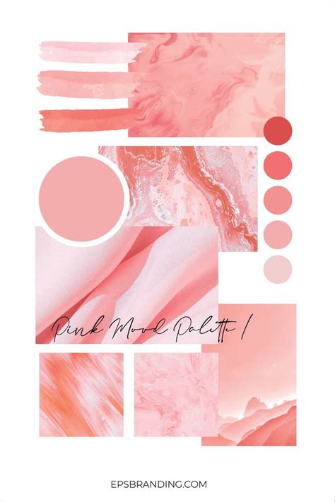 beautiful pink color palettes    designs pink color