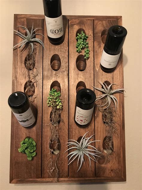 French riddling rack succulent planter wine rack riddling rack 20
