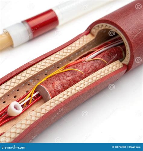 Peripheral Artery Disease Vector Illustration | CartoonDealer.com