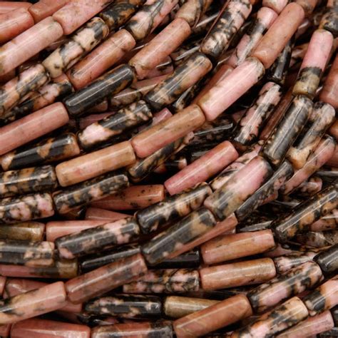 natural rhodonite beads  jewelry making tejas beads