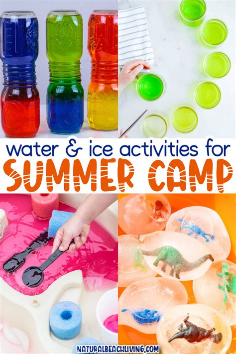 Water and Ice Summer Camp Activities - Natural Beach Living