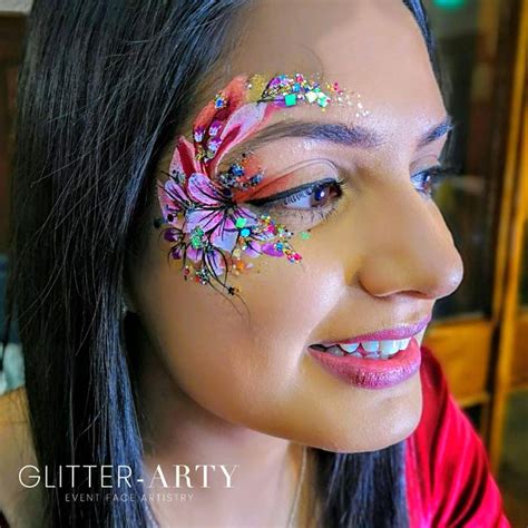 Glitter-Arty: Face Painting or Art Form? - Trendy Art Ideas