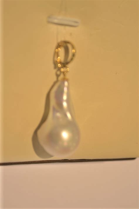Baroque pearl enhancer 9ct gold - Melbourne Pearls