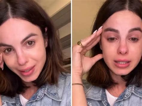 Sthefany Brito chora em vídeo ao falar do irmão, Kayky