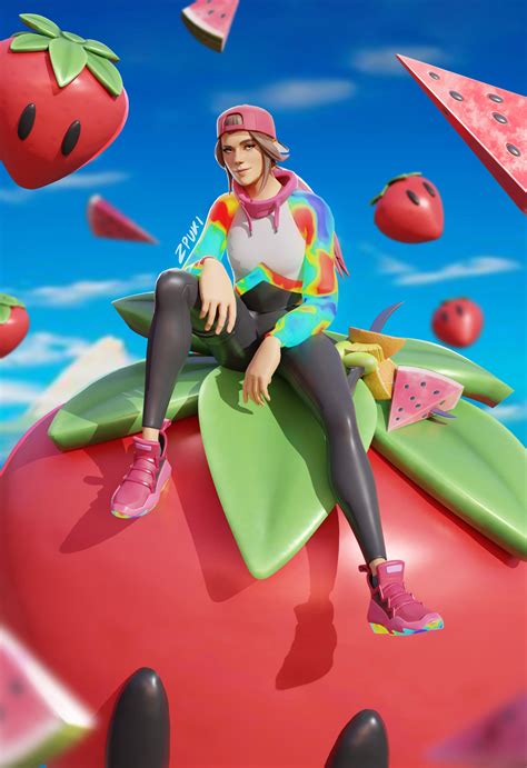 Loserfruit Render : r/FortNiteBR