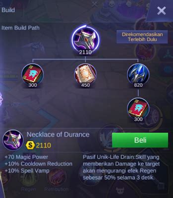 item ml terbaik  melawan alucard fitrarahim