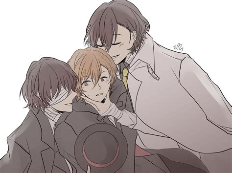 1920x1436 Bungou Stray Dogs, Osamu Dazai, Chuuya Nakahara wallpaper ...