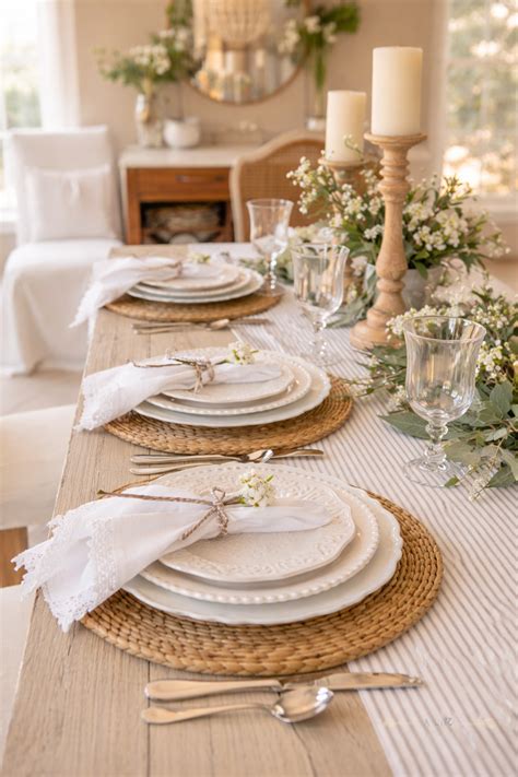 Ideias De Mesa Posta Simples - Guardanapo de tecido para mesa posta elegante | ideia simples para ...