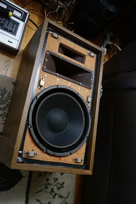 Got this pair of awesome looking vintage home made speakers recently