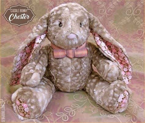 Sweet, Soft, Stuffable Bunnies | Sewing stuffed animals, Stuffed animal ...