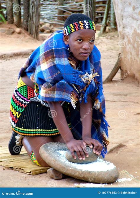 Three Zulu Belles African Nude Unused Topics Risque Women