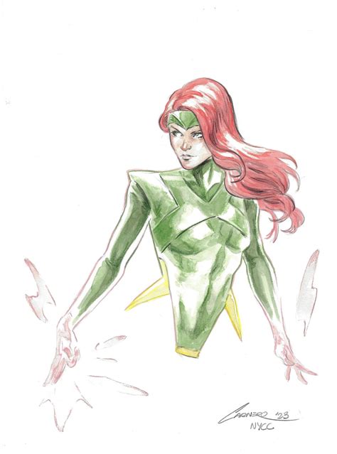 Jean Grey (X-Men) by Carmen Carnero, in Andrew Christman's For Sale