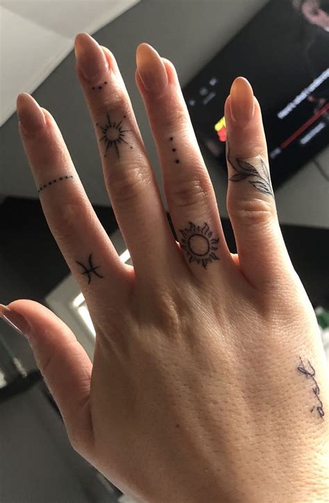 finger tattoo ideas  females bronctattooauscom