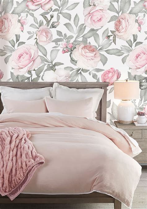 Floral Peel and Stick Wallpaper Wallpaper Self Adhesive - Etsy