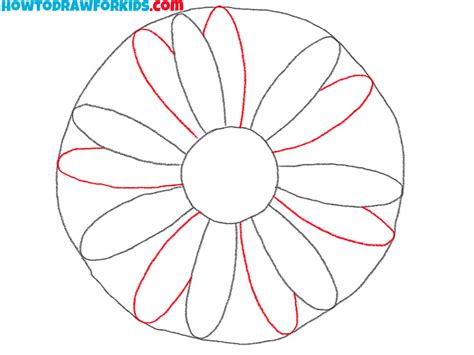 How to Draw a Daisy Flower - Easy Drawing Tutorial For Kids