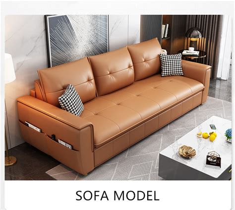 leathaire sleeper sofa bed  mattress sps furntiure