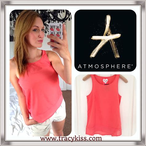 Atmosphere Plain Coral Vest