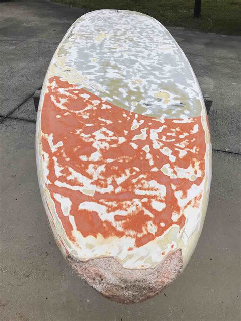 boats - Repairs for severely damaged EPS/epoxy stand-up paddle board