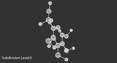 3D model glucose molecule - TurboSquid 1420647