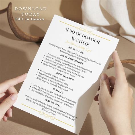 maid of honour proposal ideas 4