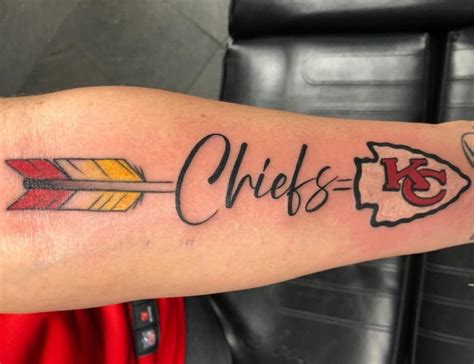 15 Kansas City Chiefs Tattoos Ideas For die-hard Fans - ChiefsFam