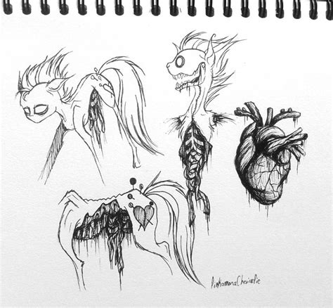 Gore Example Sketches by PinkamenaCheshirePie on DeviantArt