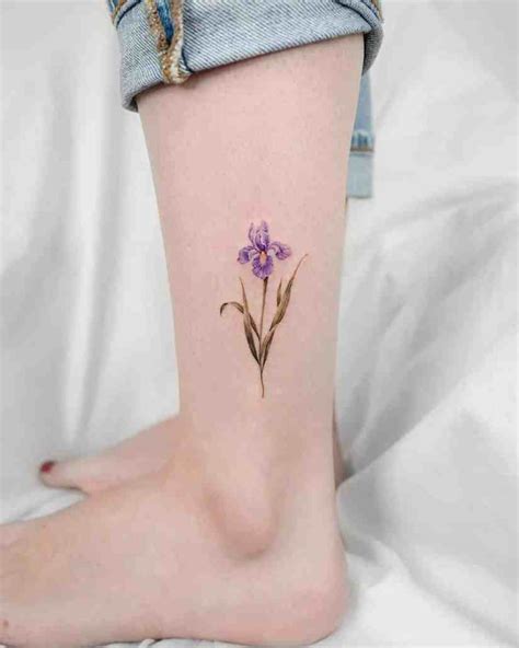 10 Best Iris Tattoo Designs and Meanings - HowLifeStyles