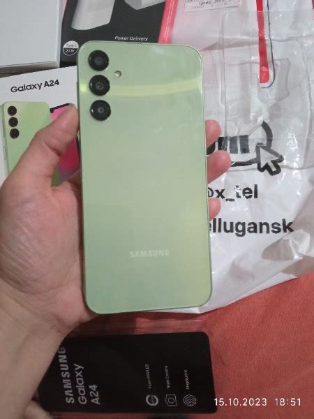 Продам срочно Самсунг а24 4/128 зарядки нет покупали отдельно продаю ...
